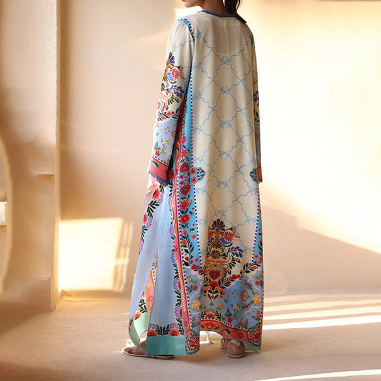 Intricate Design Long Dress for women