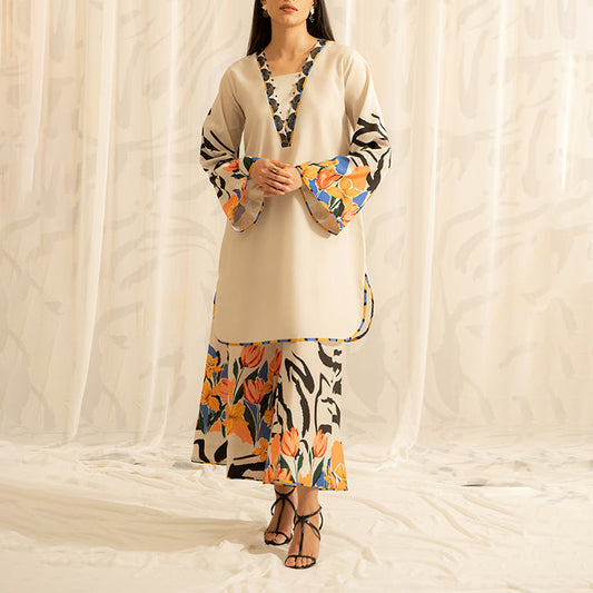 Abstract Floral Ensemble Coord Set for women