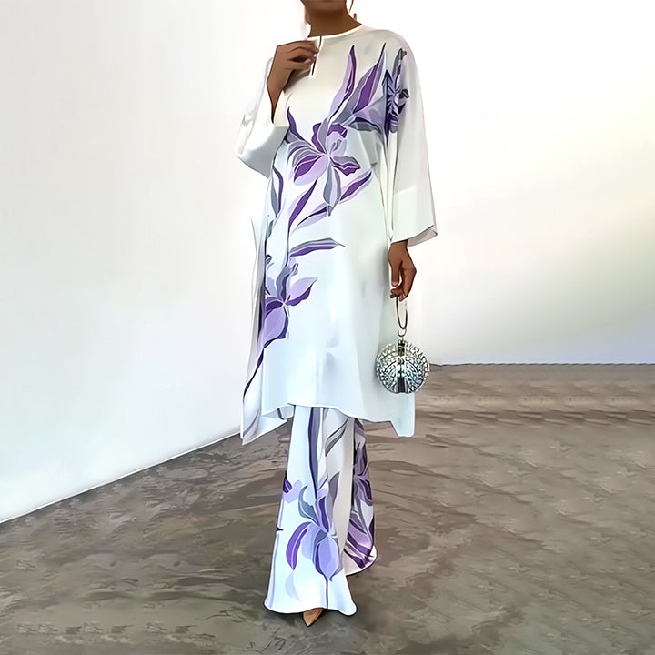 Abstract Floral Coord Set for women