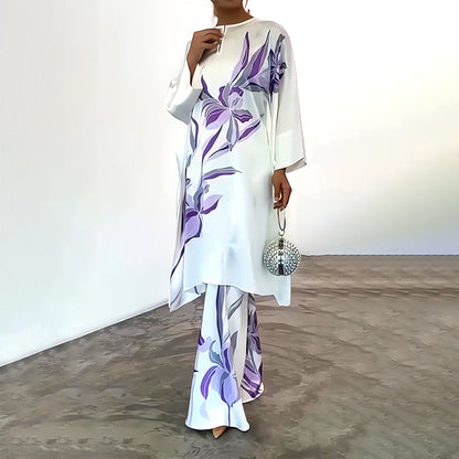 Abstract Floral Coord Set for women