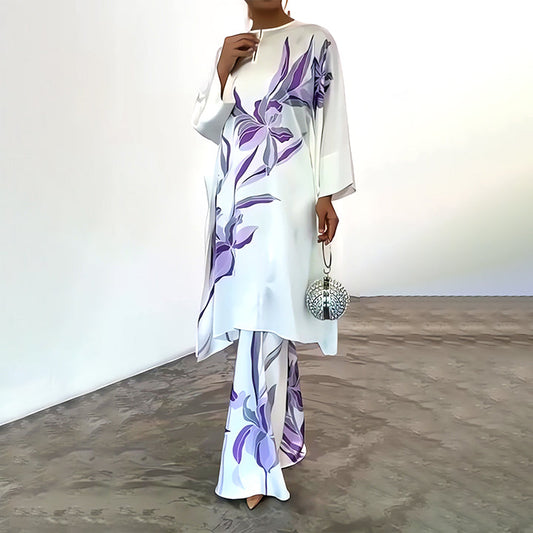 Abstract Floral Coord Set for women