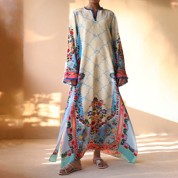 Intricate Design Long Dress for women