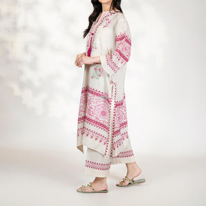 Ceramic Floral Tunic Coord Set for women