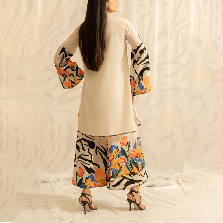 Abstract Floral Ensemble Coord Set for women