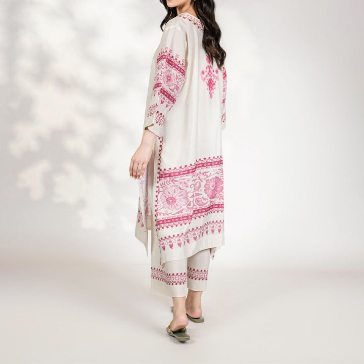 Ceramic Floral Tunic Coord Set for women