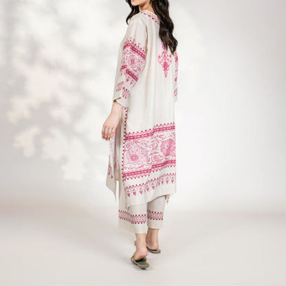Ceramic Floral Tunic Coord Set for women