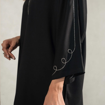 Embroidered Kimono Coord Set for Women