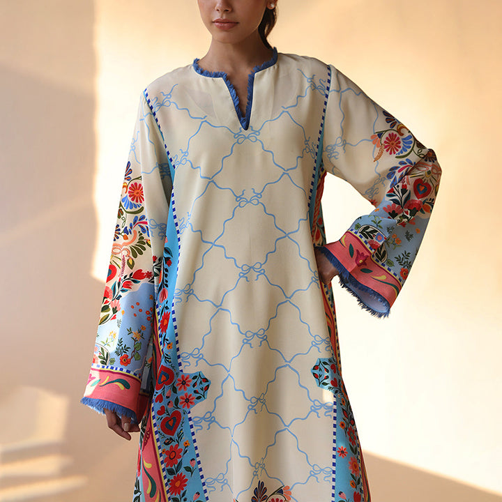 Intricate Design Long Dress for women